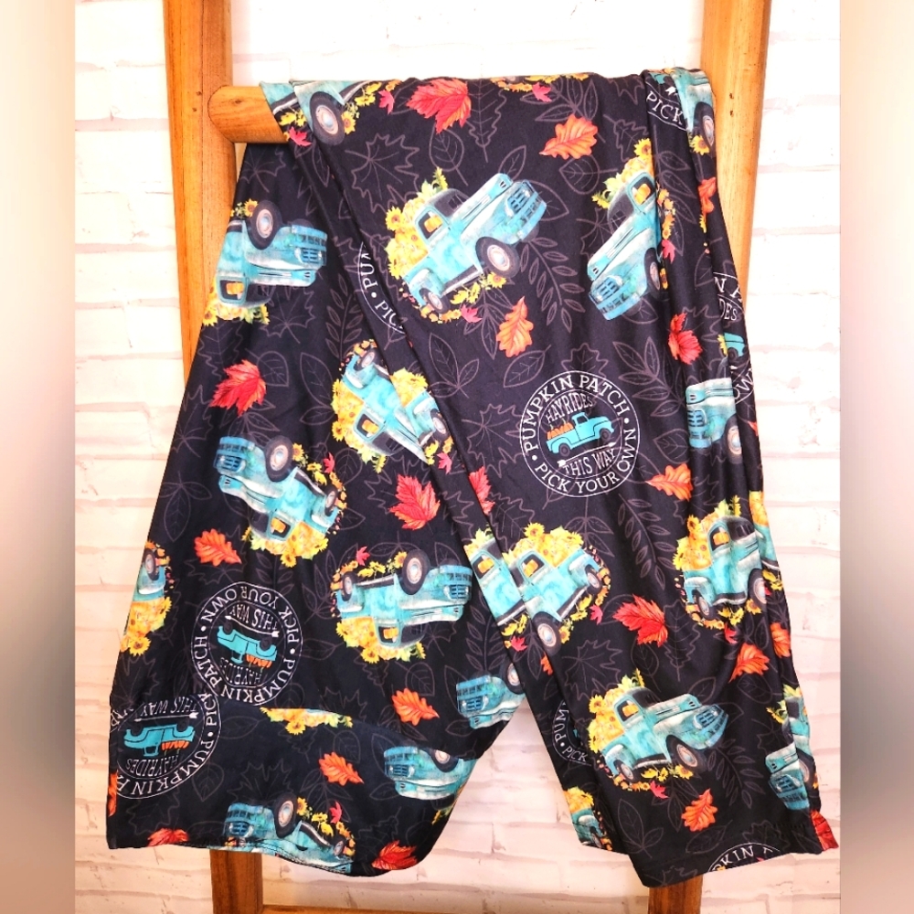 PUMPKIN TRUCK leggings
